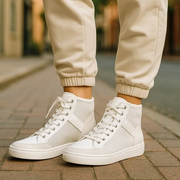 Michael Kors Matty High top sneakers. Size 9.5 - Picture 1 of 12